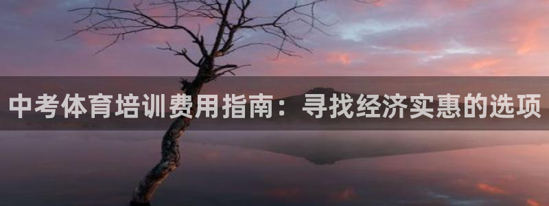 极悦官网的登录方法有哪些：中考体育培训费用指南：寻找