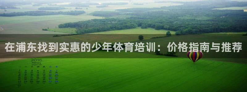 极悦平台注册和登录页面在哪：在浦东找到实惠的少年体育