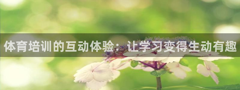 极悦平台官网登录入口网址是什么：体育培训的互动体验：